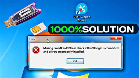 missing smart card installing qcfire|UMT Dongle smart card error solution h.